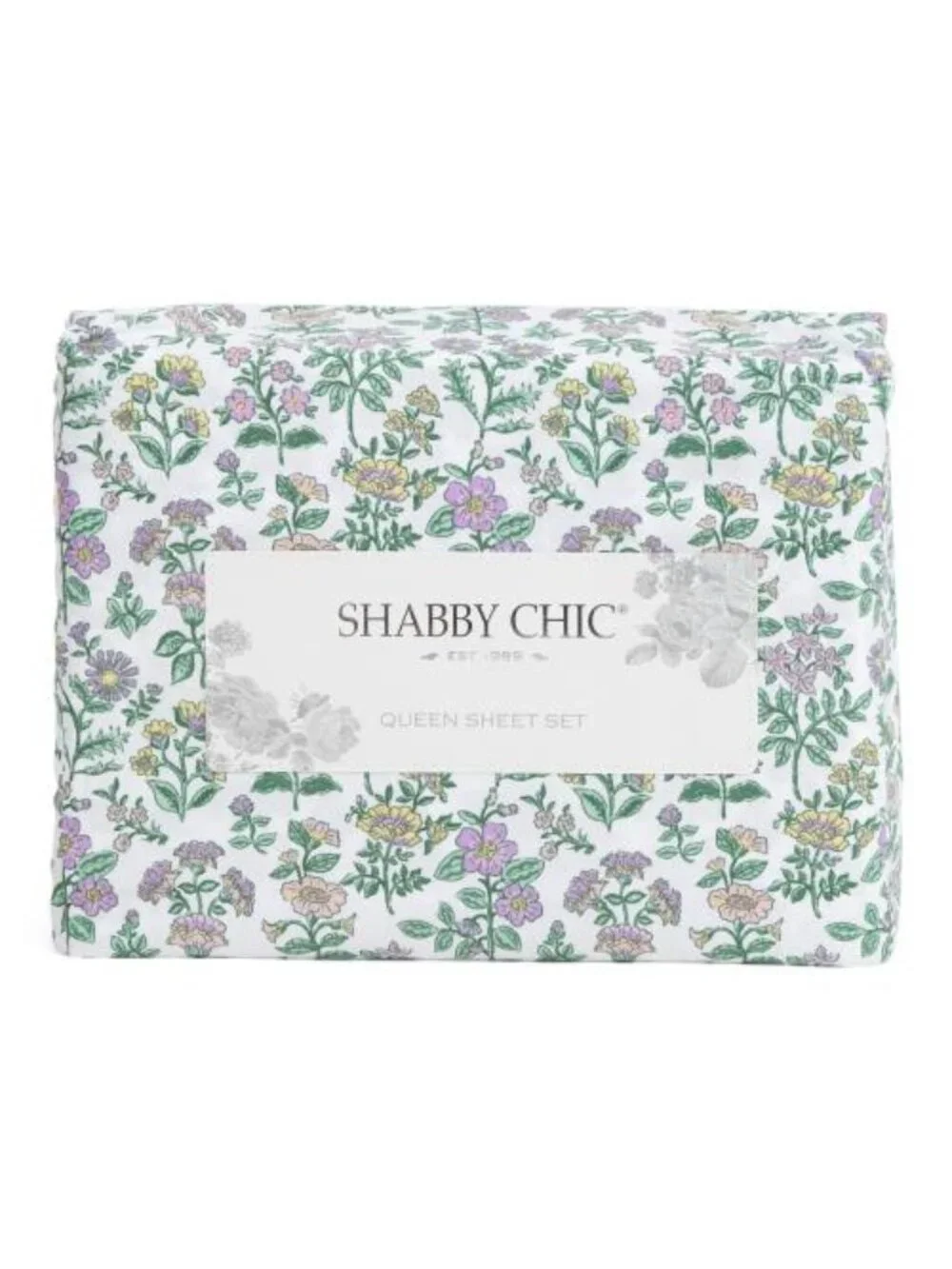 SHABBY CHIC Mountain Floral Sheet Set